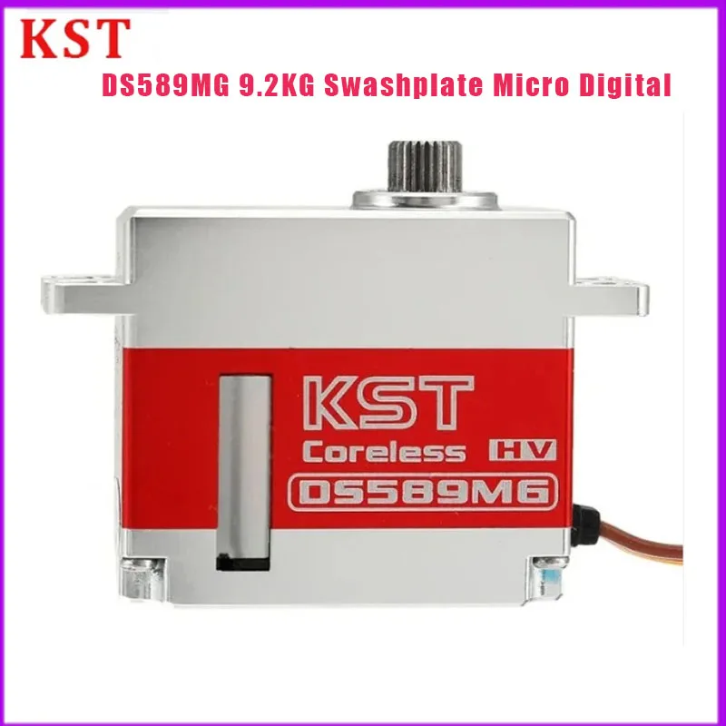 KST DS589MG 9.2KG Swashplate Micro Digital Servo For Goblin 500 / 500 Sport RC Helicopter RC Car Robot Arm Airplane Part