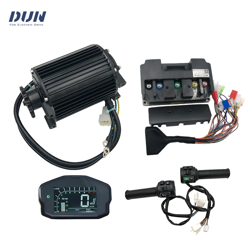 

QS 90 1 кВт PMSM 72 В 55 кмч Средний приводной двигатель с контроллером ND72260, дисплеем DKD и комплектами дроссельной заслонки T08