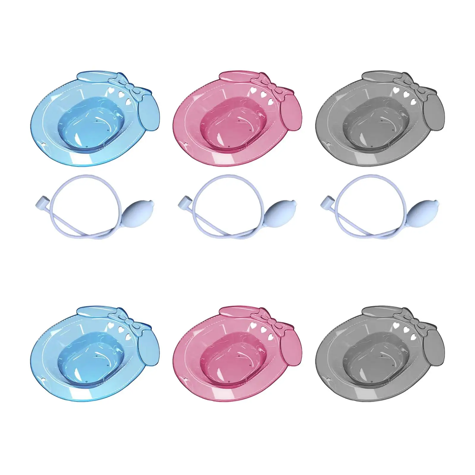 Sitz Bath Pans Over Toilet Women Versatile Bathtub Hip Bath Bowl for Hotel