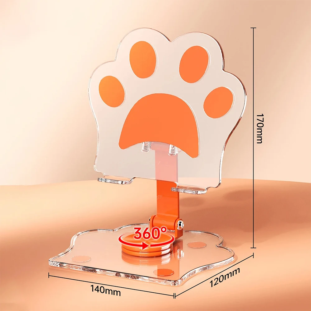 Multiple styles Tablet Stand Holder For 4-13inch Tablet For iPad Xiaomi Samsung Foldable Ultrathin Acrylic Tablette Accessories