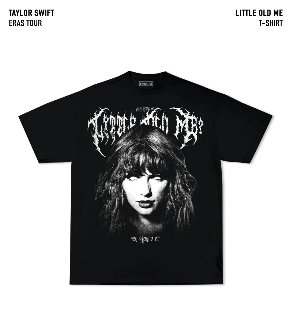 

Summer Men T-shirts American Singer Lady Gaga T-Shirt Oversized Y2K Street Hip Hop Short Sleeve Top Heavy Cotton Male T-shirts