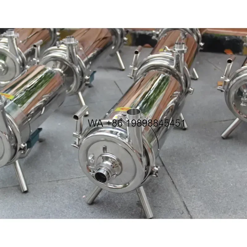 Wmwmnu SS304 SS316L Stainless Steel Sanitary Self Priming Centrifugal Pump for Syrup Oil and Wine