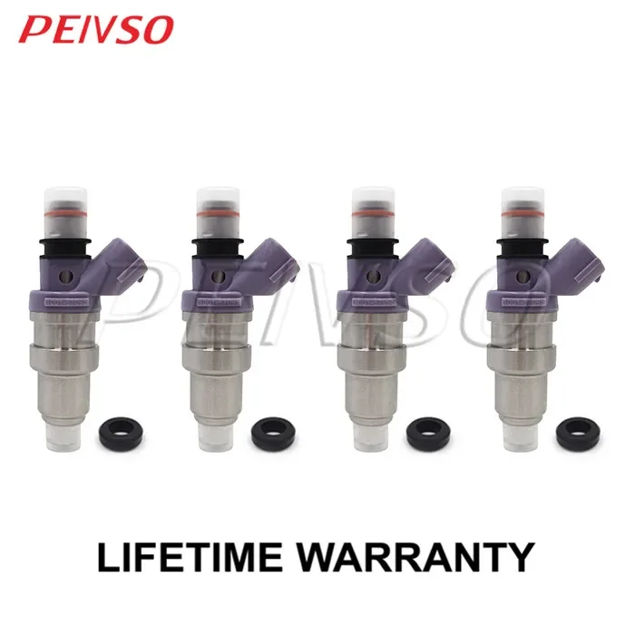 PEIVSO 4 шт. 1001-87095 100187095 800CC Топливная форсунка для Toyota&Lexus SC/JZX100/JZZ30/JZX110 Nissan&Mazda RX-7/Skyline PEIVSO 4 шт. 1001-87095 100187095 800CC Топливная форсунка для Toyota&Lexus SC/JZX100/JZZ30/JZX110 Nissan&Mazda RX-7/Skyline