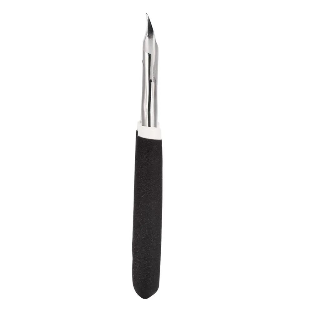 Stainless Steel Cuticle Nipper Non-Slip Grip Portable Stainless Steel Nail Clipper Double Spring Nail Care Plier