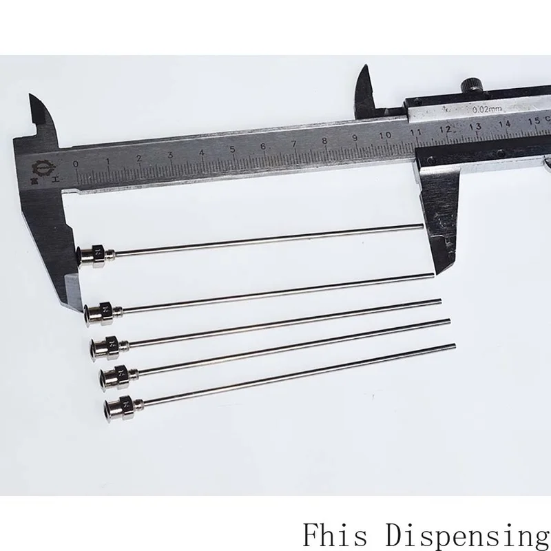 Dispensing Needles for Injection Pack of 2 Stainless Steel All Metal Blunt Tips Syringe 14G 130mm