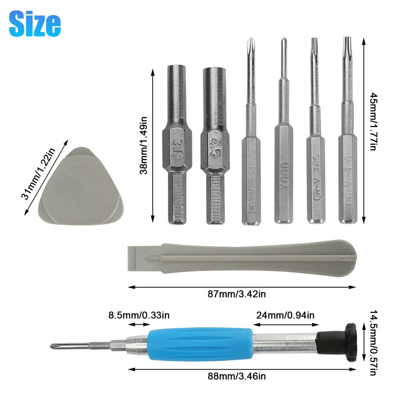 Repair Tool Screwdriver Kit for Nintend Gaming Console Controller Maintenance NS FOR switch for Sega Master