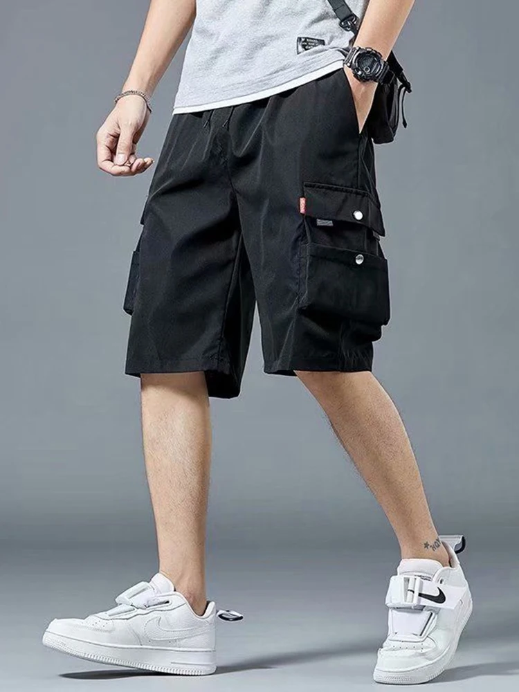 2026 New Men's Fashion Casual Cargo Shorts Summer Pockets Basketball Daily Wear With Bermuda y2k Streetwear Sports Short Pants