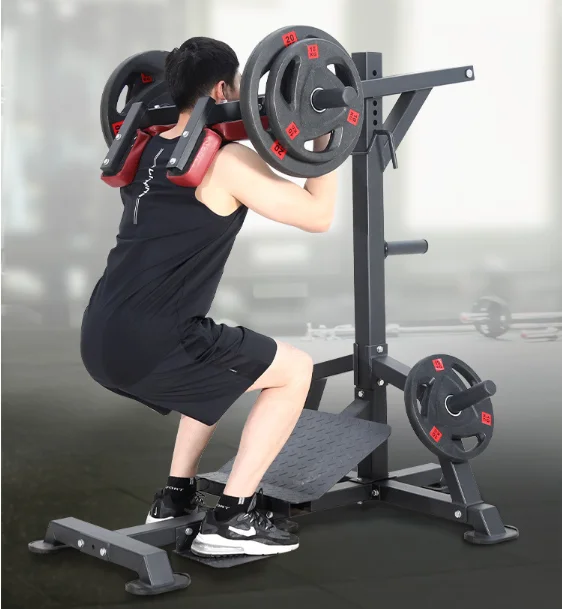 Hack Squat Machine Gym Commercial Trainer Home Large Load-bearing Hip Lift Machine Leg Muscle Two-way Equipment