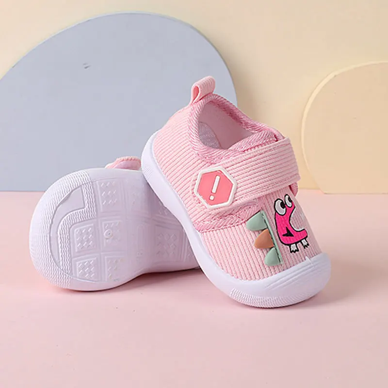 Zapatos de suela suave para bebé, Zapatillas de lona para niño y niña de 0 a 2 años, novedad de otoño