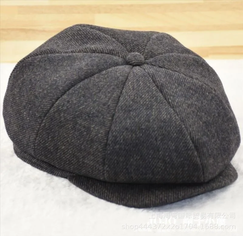 Oohmy Männer klassische Newsboy Gatsby Hut für kleinen Kopf und großen Kopf Oversize Plus Size Blend Wolle Vintage Flat Ivy Cabbie Cap Geschenke – Detail 22