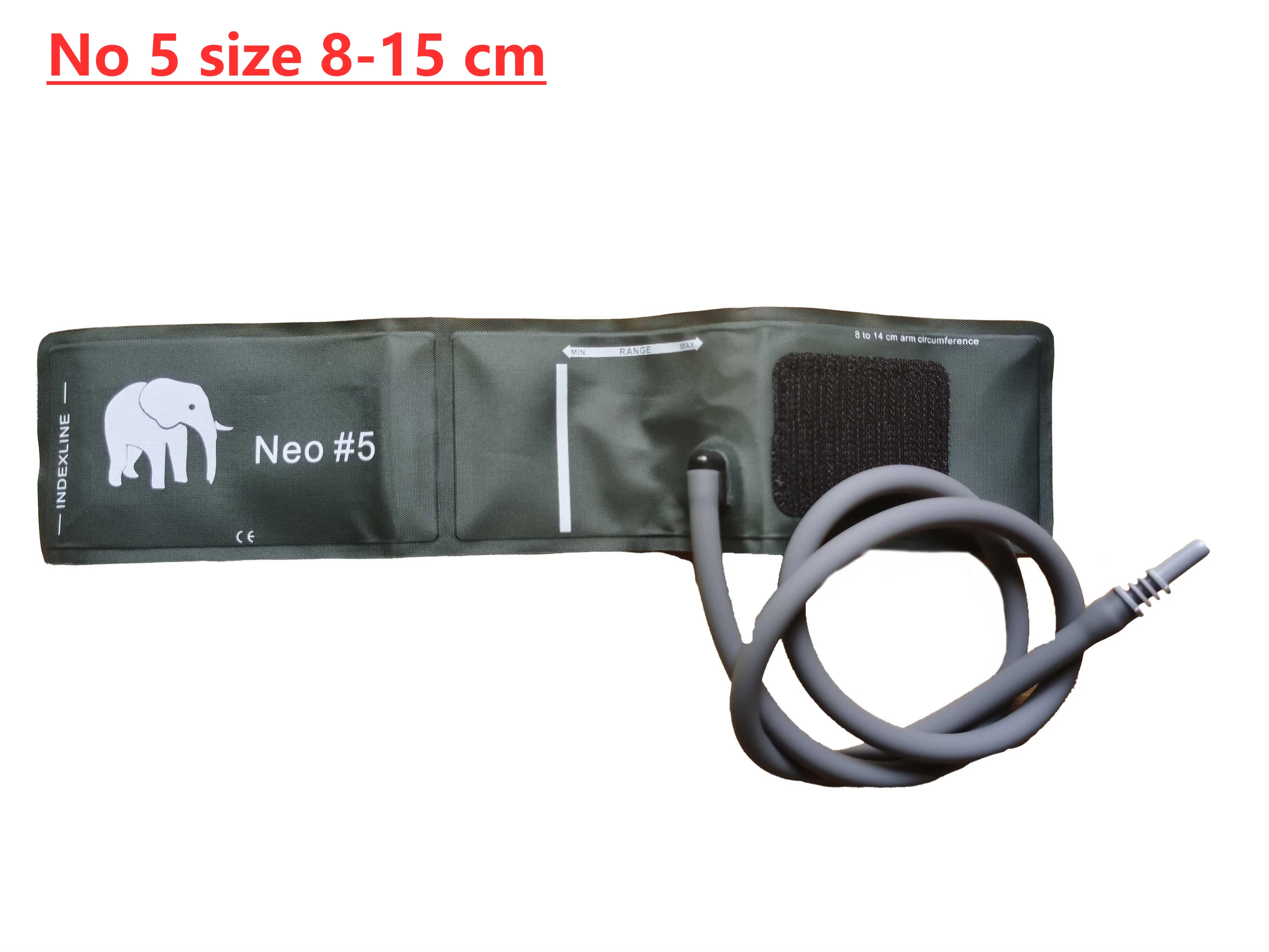 Vet CONTEC08A Sphygmomanometer Cuff 5 Mouse/Cat/Dog/Horse/Elephant with Connector（5mm）