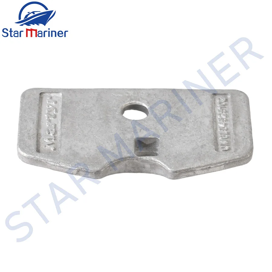 6L5-45251 Anode for Yamaha Outboard Motor 2T or 4T 2/2.5/3/4/5/6HP F2 F2.5 F4 F5 F6 6L5-45251-02 6L5-45251-03 Boat Engine Part