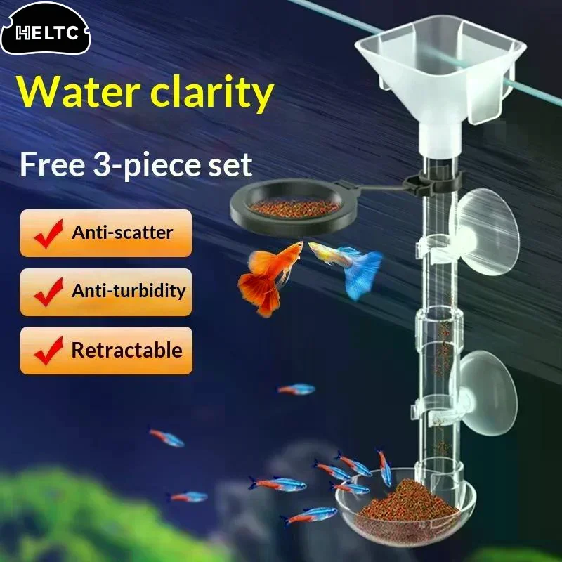 Telescopic Fish Tank Feeding T - огляд і ціна Planted Aquarium Youtube