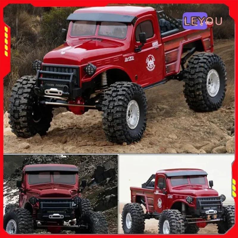 

Ruitai Rgt Ex86170 1/10 Remote-controlled Rc Model Challenger Truck Off-road Vehicle Door Bridge Dual Speed Climbing Vehicle