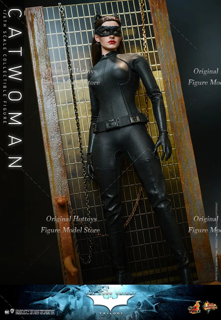 HOTTOYS HT MMS627 1/6 Scale Female Soldier Batman Dark Knight Catwoman Full Set 12-inch Action Figure Model Gifts Collection