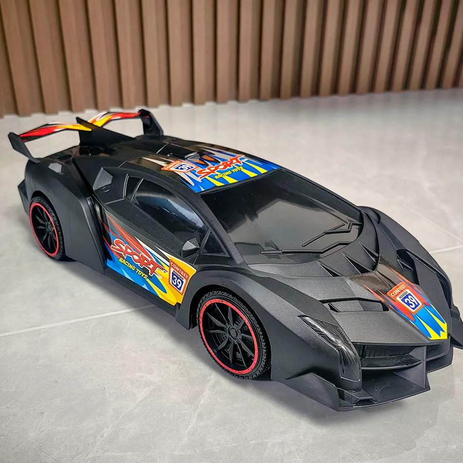 

Large black sports car model toy sports car toy model is the perfect gift for children's boys and girls