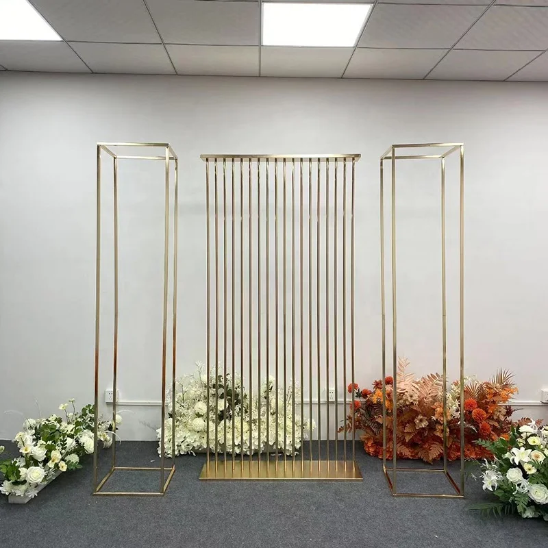 Luxury Wedding Arch Background Rack Set Party Event Background Decorative Rack