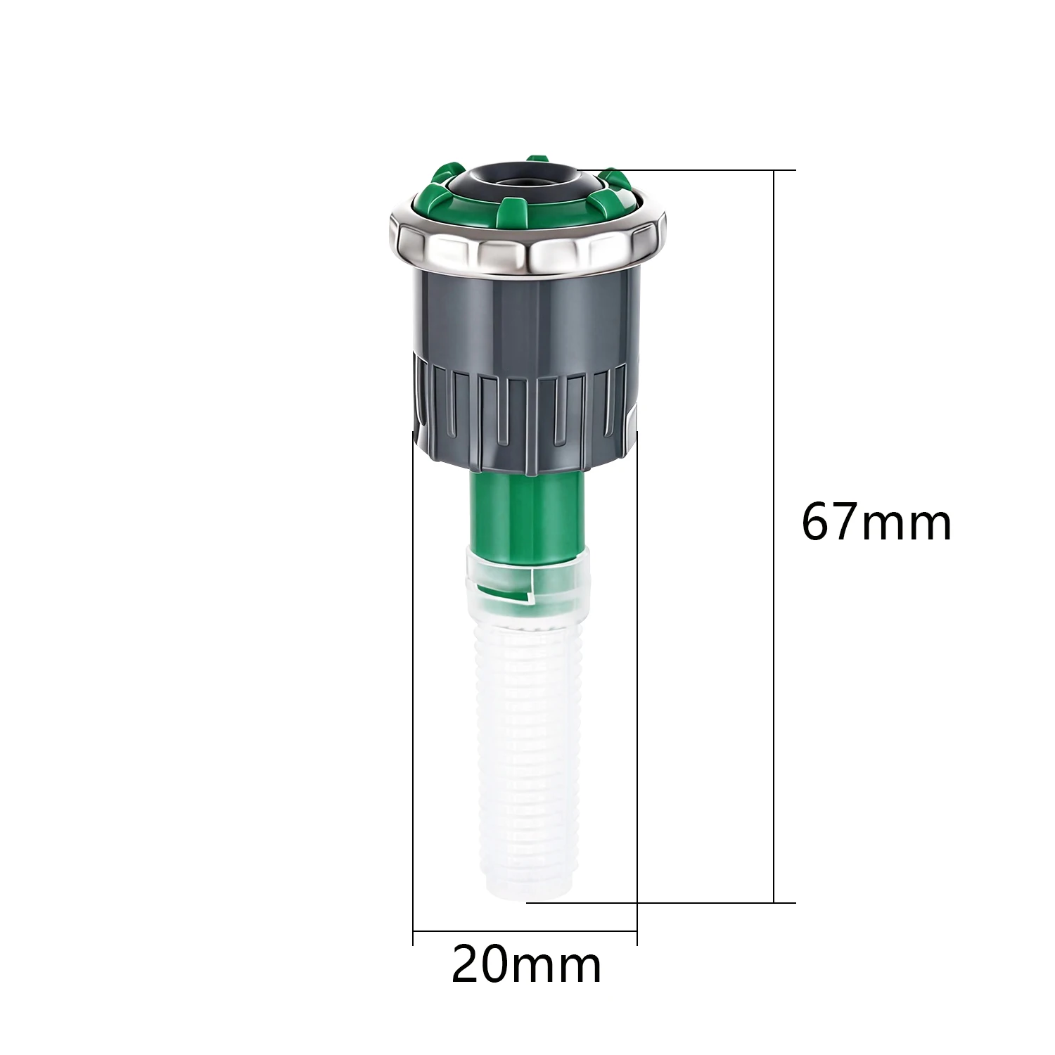 Ersatz-Streudüse für Pop-up-Sprinkler 90 ° ~210 ° /360 ° Verstellbarer Garten-Rasensprinkler für Bodeneinbau – Detail 6
