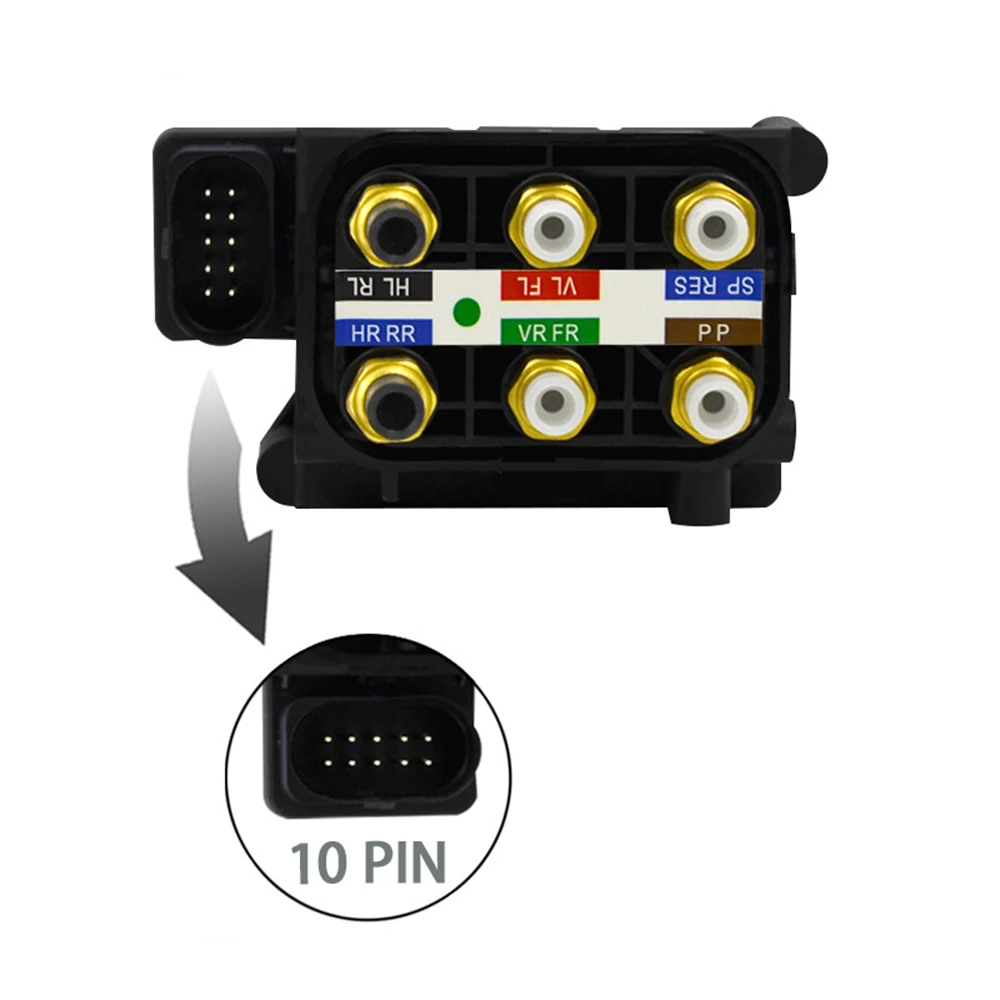 Air Suspension Solenoid Valve Block for Audi A6 C7 A7 Sportback A8 D4 Solenoid Valve 4H0616013 4H0616013B 3Y0616006