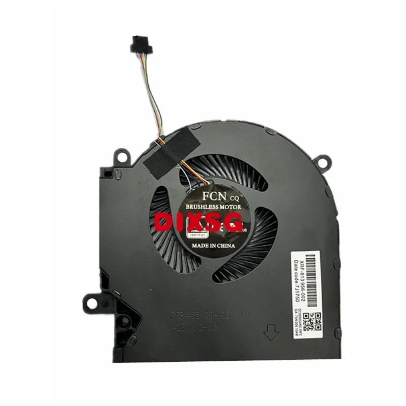 12V CPU GPU cooling fan for HP Omen 15-ek TPN-Q236 fans cooler radiator M04216-001 ND8CC02-19j22 19j2 3 M04215-001 ND8CC03-19C23