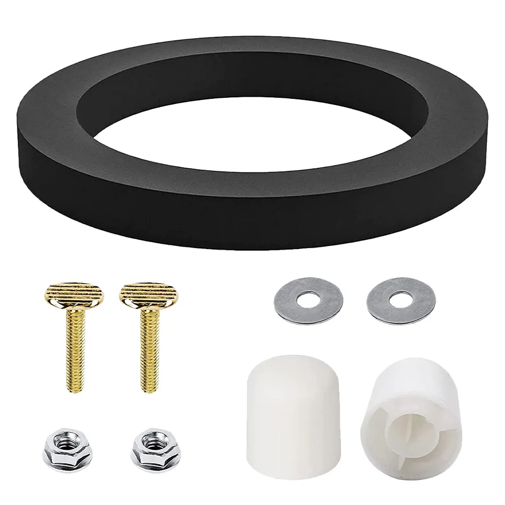 

1Set Rv Toilet Gasket Seal Kit Complete Repair Set for Rv Motorhome Trailer Strong Flushing Pressure No Overflow