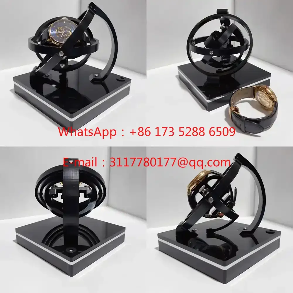 

WAP01 Automatic Watch Winder for Mechanical Watches Rotation Box with Quiet Operation And Low Magnetic