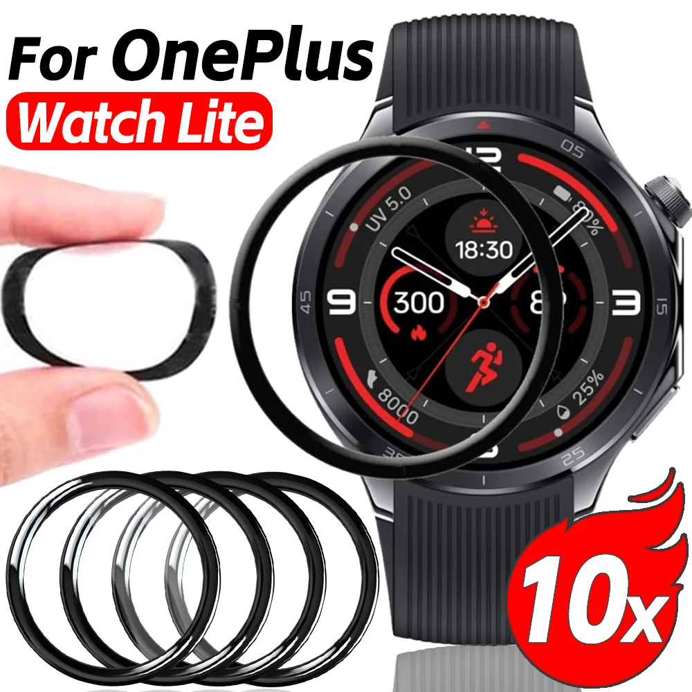 

1-10pcs Flexible Composite Film for OnePlus Watch Lite Screen Protector HD Anti-scratch Protective Film for OnePlus Watch Lite