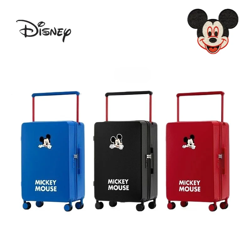 

Disney Mickey cartoon cute suitcase creative personality for boys and girls couples home portable travel case trolley case gift
