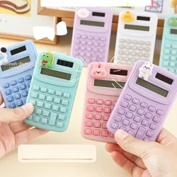 Portable Mini Cute Calculator Cartoon Digit Calculator scientific calculator Students Office School Supplies Stationery