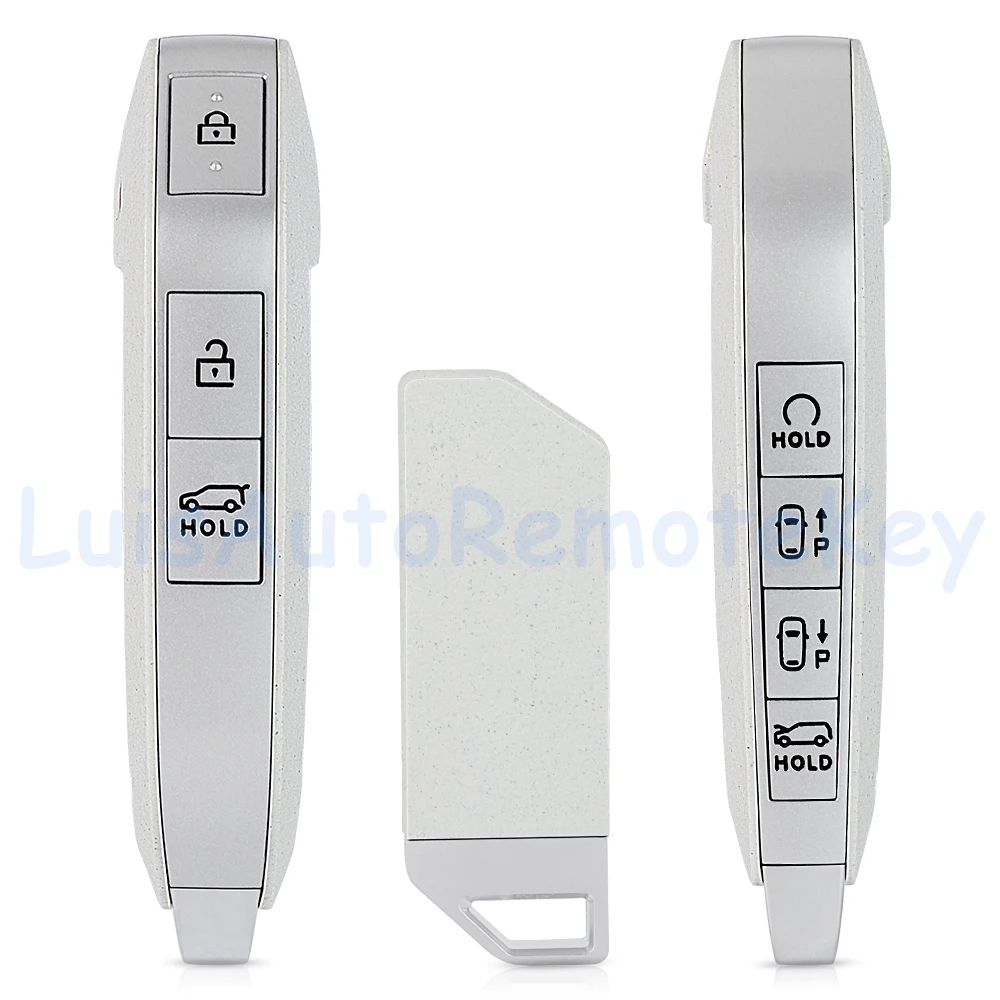 3+4 7 Buttons Smart Remote Car Key Fob 433MHz 4A Chip Replacement for Kia EV9 2024 2025 P/N: 95440-DO060