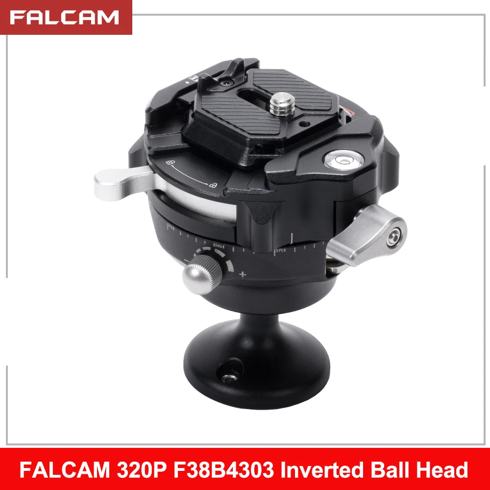 Falcam F38 Pro QR Trigger Inverted Ball Head for TreeRoot Quick Lock Tripod