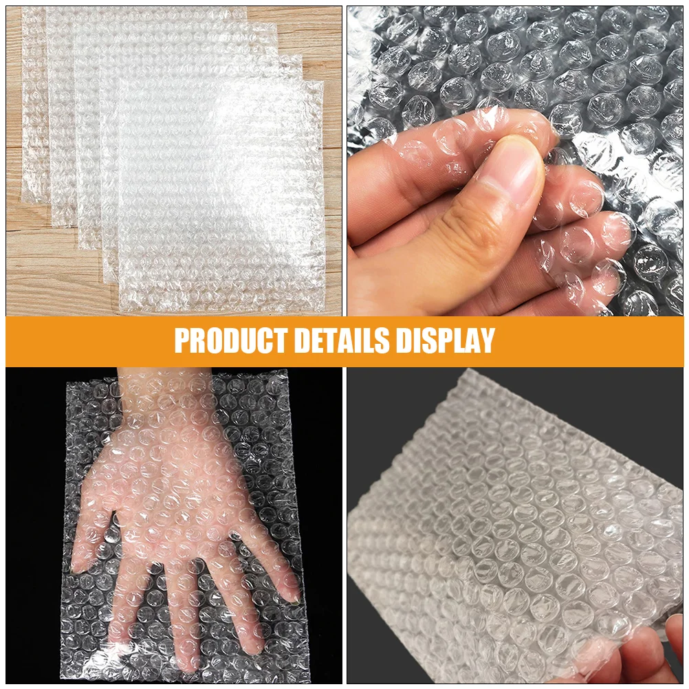 100 Pcs Packaging Protective for Storage Pouch Packing Cushion 3000X2000X050CM White