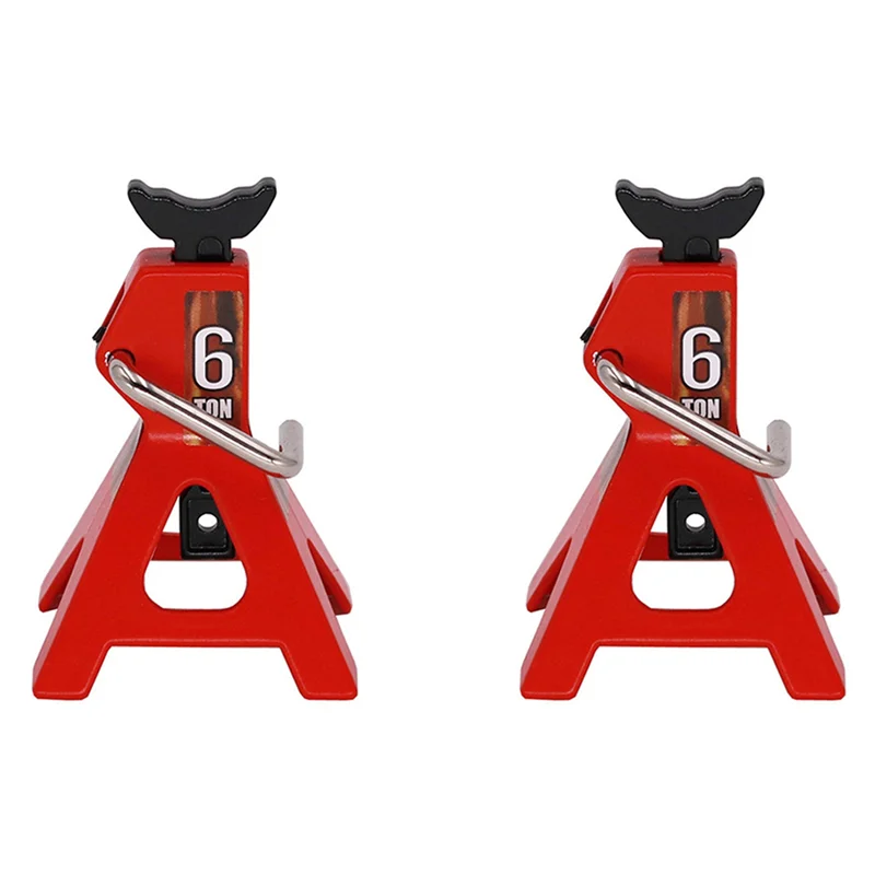 2x 6 ton simulação jack stands elevador par rack para mudança de pneu de caminhão de carro remoto-abli