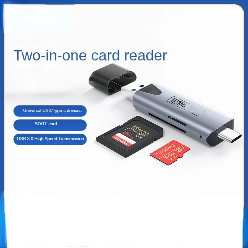 

Mobile phone 2-in-1 multi-function sd card tf card reader Car computer high-speed 3.0 card reader