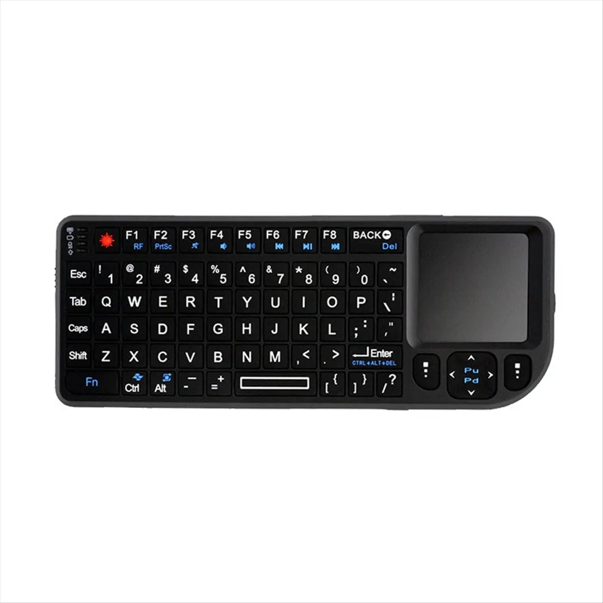 N86R Handheld 2.4G Mini Wireless Keyboard with Touchpad Mouse for Smart TV Box PC Tablet