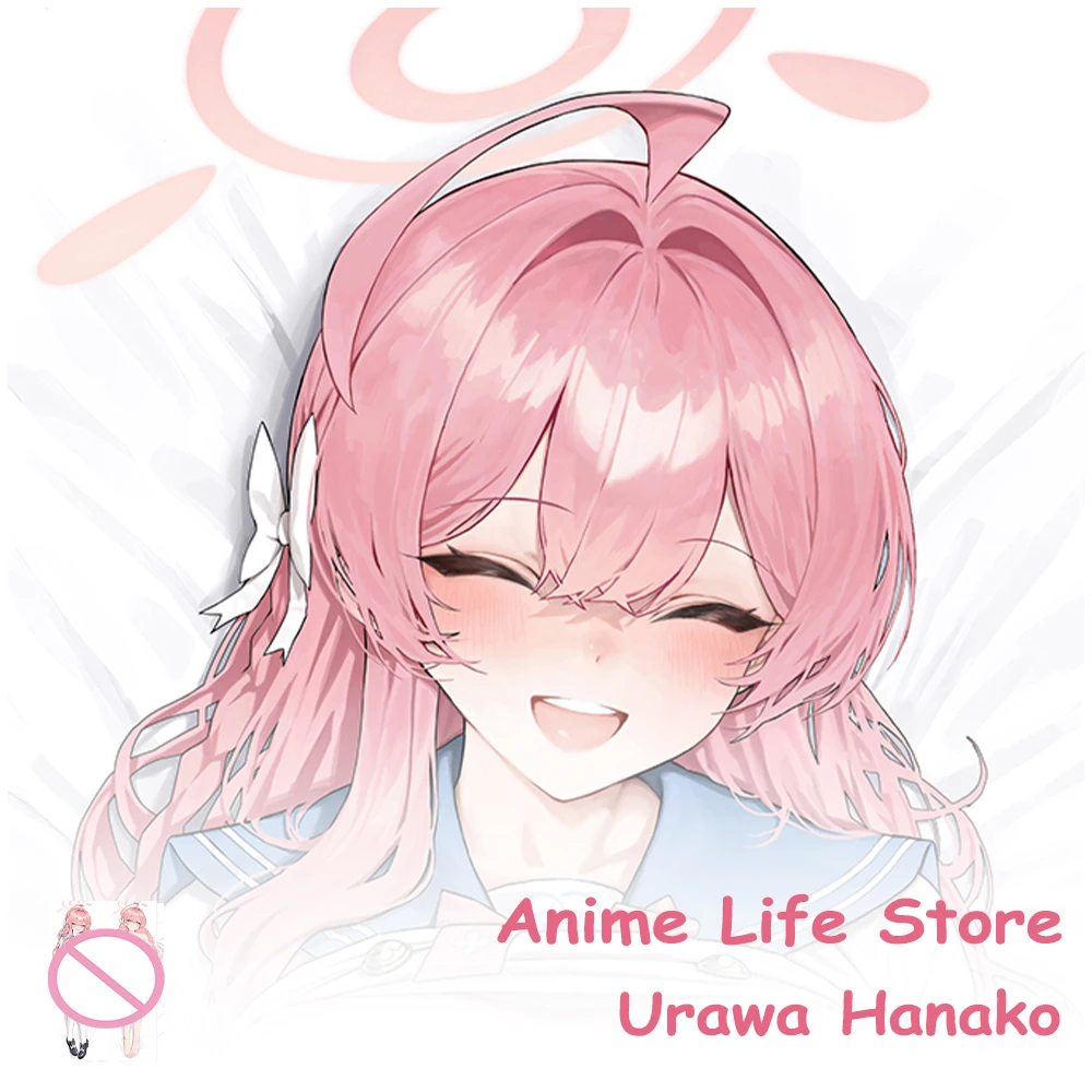 Dakimakura Anime Blue Archive Urawa Hanako Pillowcase Hugging Body Cosplay Props Otaku Bedding Cushion Covers Decor Room