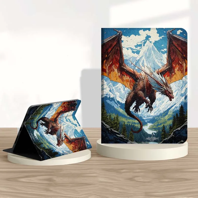 

Creative bird illustration Tablet Case For Honor Tab Pad 6 7 8 9 X8 V7 V8 X9 13 X8a X9a Pro 10 Magic GT GT2 10.1 13.3 Inch