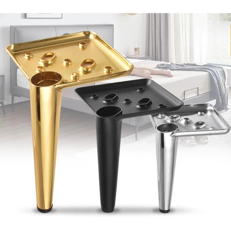 

Light Luxury Furniture Sofa Legs Table Legs Bucket Cabinet Bed, Wardrobe Support Feets Thickened Cabinet Support Feets