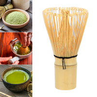 Kitchen Accessories Japanese Ceremony Bamboo Chasen Teaware 100 Matcha Green Tea Powder Whisk Tea Brush Tea Tool