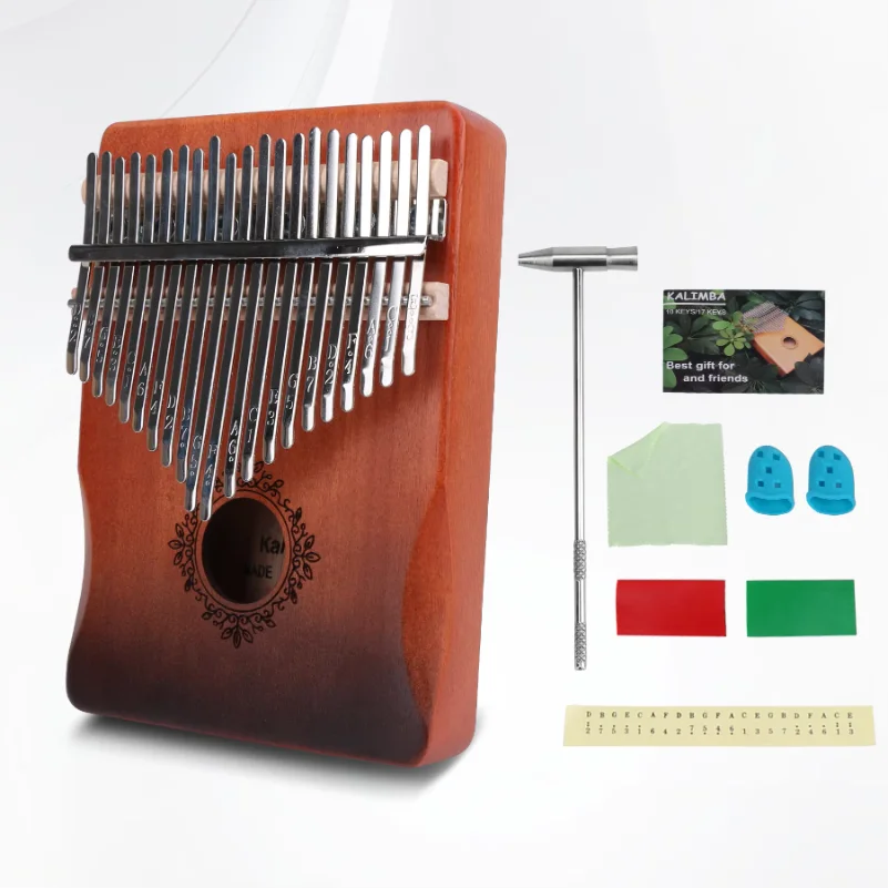 Kalimba Thumb Piano - Kalimba Ergonomica a 21 Tasti, Pianoforte