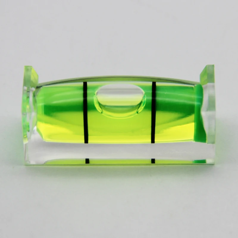 High precision acrylic square horizontal bubble 4015 large magnetic mini level bubble universal bubble