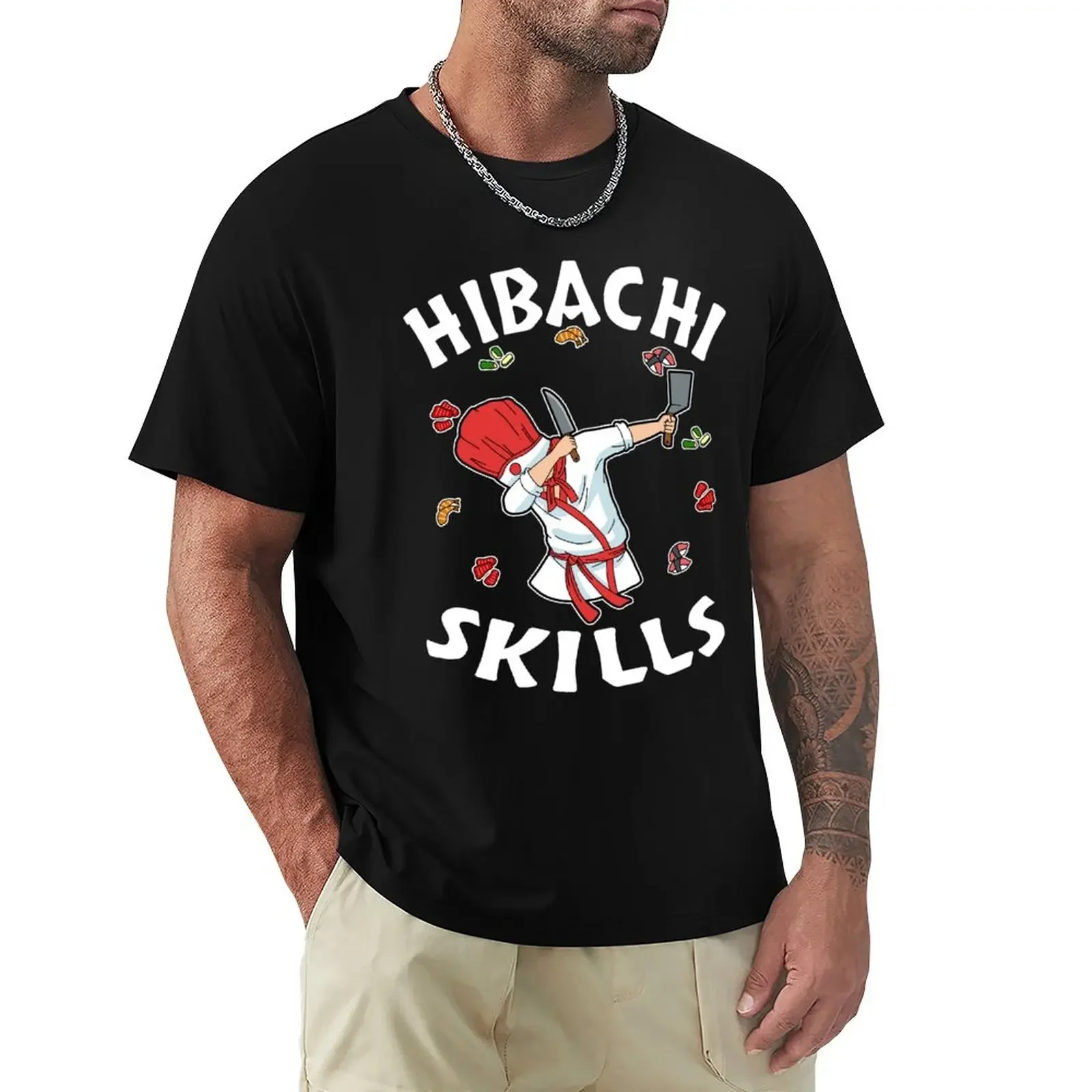 Hibachi Connoisseur Gifts Hibachi Chef Costume Hibachi Grill T-Shirt tees kawaii clothes sweat mens graphic t-shirts funny