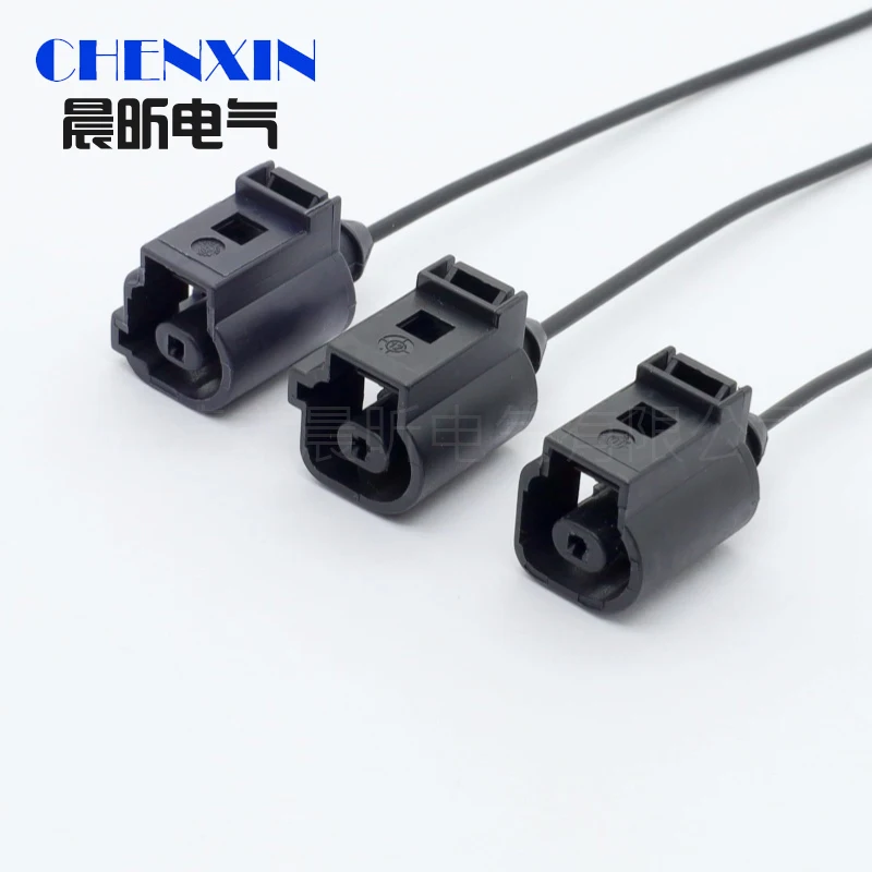 

1-контактный разъем датчика давления масла, разъем звукового сигнала 1J0973081 1J0973701 1J0973701A 1J0 973 081 для VW Audi Jetta Golf Passat