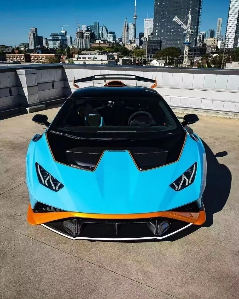 For LP610 LP580 EVO STO Enhanced Body Kit-Clip-on Bumper Upgrade/Modification with Replace Clips