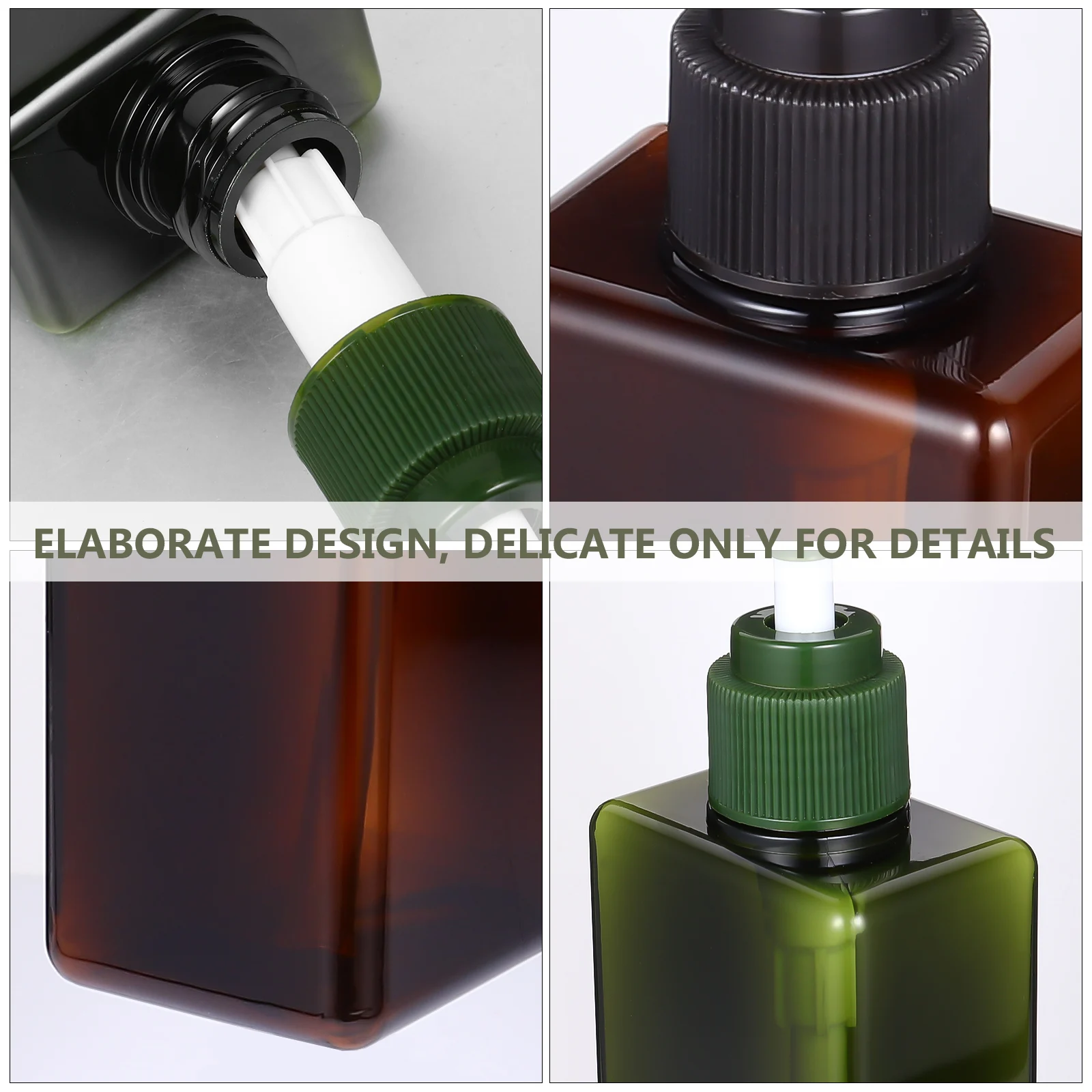 

4pcs 150Ml Empty Lotion Bottles Plastic Press Pump Dispenser Reusable Container Body Wash Shampoo Bottle Eco-Friendly