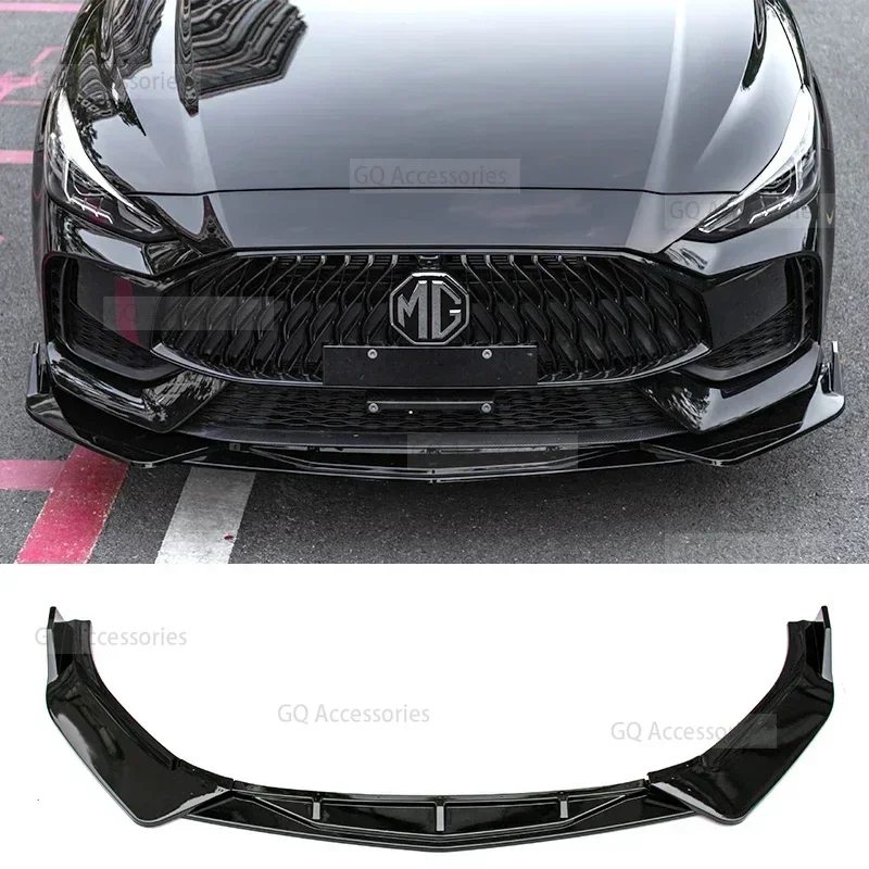 New！ MG GT 5 Splitter for Morris Garages 5 Front Skirts 2021-2023 Front Bumper Spoiler Car Body Kit Accessories Transform Style