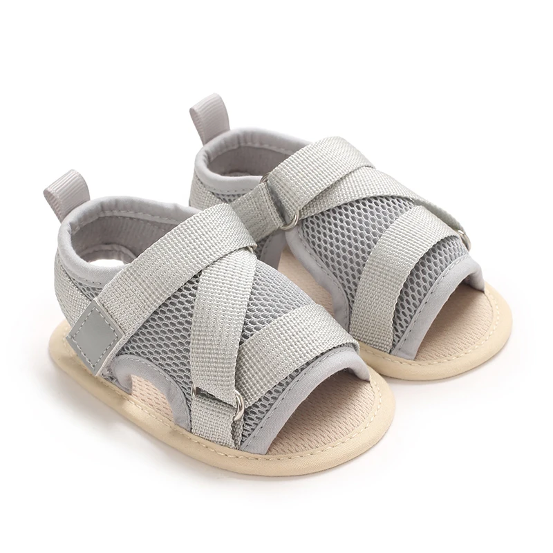 المألوف 0-18 متر طفل لطيف مفتوح الأصابع ما قبل المدرسة الصيف الصنادل عارضة القماش الناعم أسفل عدم الانزلاق حذا فردي للسيدات للنساء