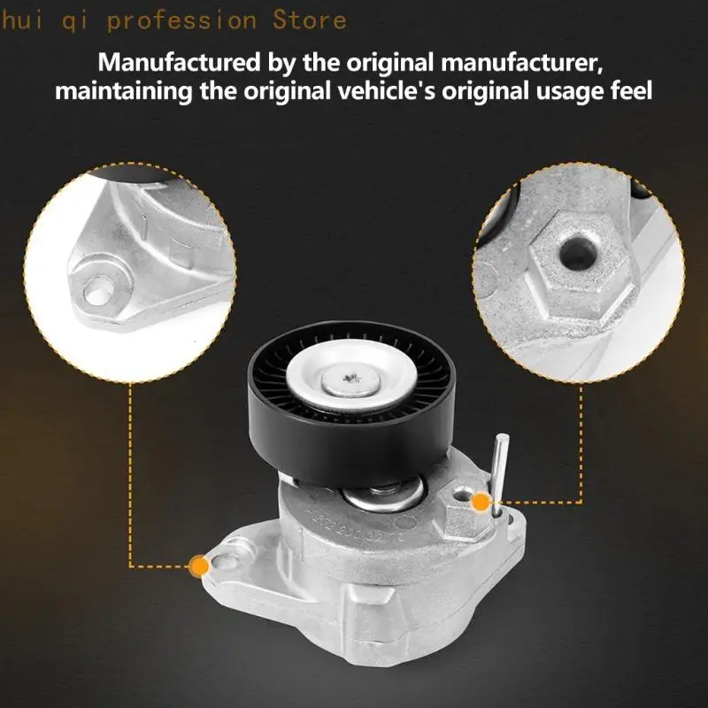 Spann- und Umlenkrollensatz mit geripptem Antriebsriemen 6PK2404 für ML350 C350 E350, der die Riemenspannung während des – Detail 5