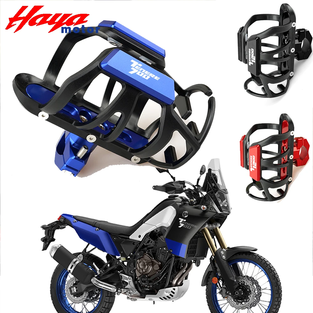 

New Beverage Water Bottle Drink Cup Holder Mount Motorcycle Accessories For Yahama Tenere700 Tenere1200 Tenere 700 1200 XT 1200Z