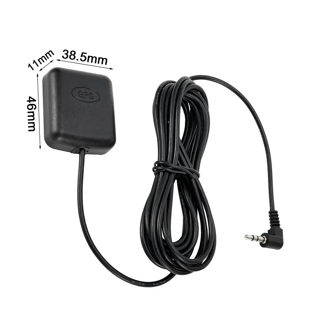 Dash Cams Dash Camera External GPS Antenna 3.5mm Elbow  Car Dash Cam GPS Antenna Vehicle Waterproof For Car Truck SUV